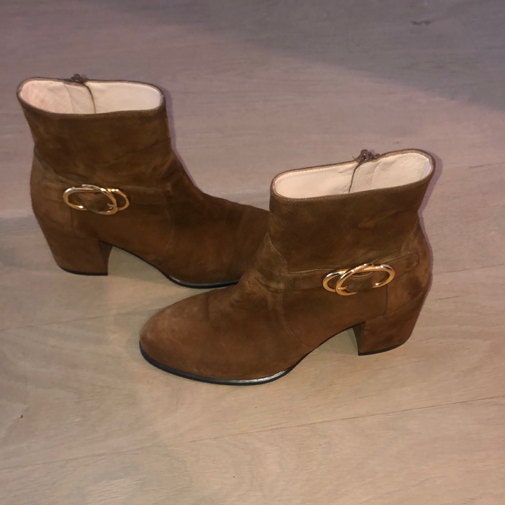 Stuart Weitzman suede bootie - Picture 2 of 10